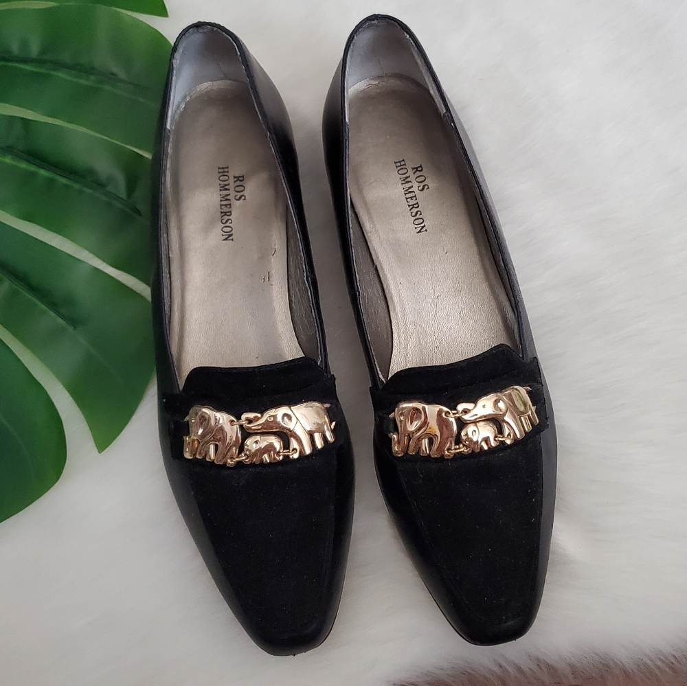 Ros Hommerson Leather Flats Size 7